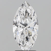 Sparkling 2.01 CT Marquise Shape D Color VVS2 Clarity Lab grown Diamond For That Touch