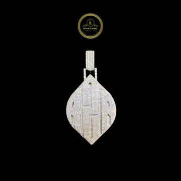 VVS1 Lab Diamond Custom Pendant 925 Silver Iced Out Hip Hop Jewelry By Ivevar