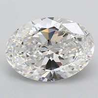 Dazzling 3.01 CT Oval Shape D Color VVS2 Clarity Lab grown Diamond For Cocktail Shine
