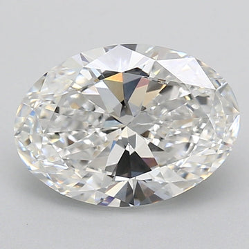 Dazzling 3.01 CT Oval Shape D Color VVS2 Clarity Lab grown Diamond For Cocktail Shine