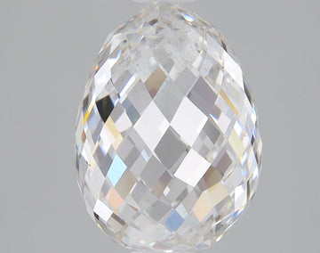 Stunning 3.18 CT Antique Shape F Color VS2 Clarity Lab grown Diamond For Wedding Ring