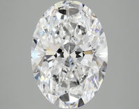 Sparkling 5.01 CT Oval Shape D Color VVS2 Clarity Lab grown Diamond For That Touch
