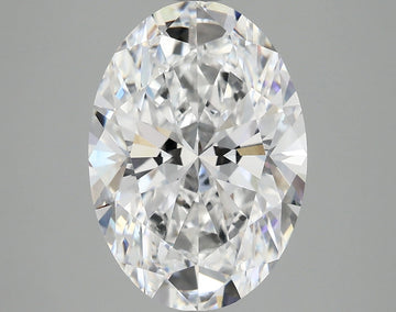 Sparkling 5.01 CT Oval Shape D Color VVS2 Clarity Lab grown Diamond For That Touch