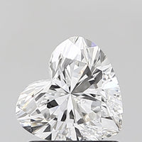 Shiny 1.01 CT Heart Shape F Color VS1 Clarity Moissanite Diamond For Wedding Ring