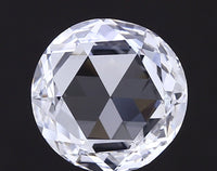 Top Quality 3.04 CT Rose Cut Shape E Color VVS2 Clarity Moissanite Diamond For Propose Ring