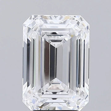 Perfect Of 4.67 CT Emerald Shape D Color VS1 Clarity Moissanite Diamond For Cocktail Shine
