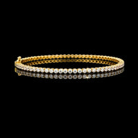 2.88 TCW Dazzling Tennis Lab Created Diamond Statement Bracelets For Surprise By Ivevar