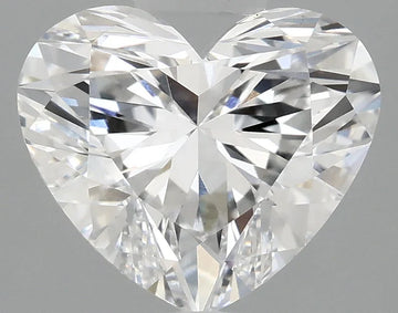 Minimalist Of 2.05 CT Heart Shape D Color VS1 Clarity Moissanite Diamond For First Rain