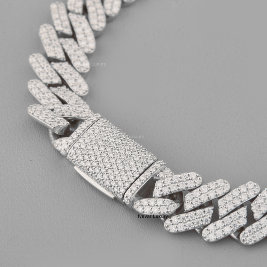 High End Natural Diamond Custom Bracelet by Ivevar