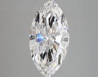 Stylish 4.01 CT Marquise Shape D Color SI1 Clarity Lab grown Diamond For That Calm
