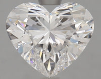 The Future of Luxury 2.01 CT Heart Cut Moissanite Diamond D Color VVS2 Clarity For Ring