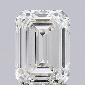 Latest 2.01 CT Emerald Shape G Color VS2 Clarity Moissanite Diamond For Special One Ring