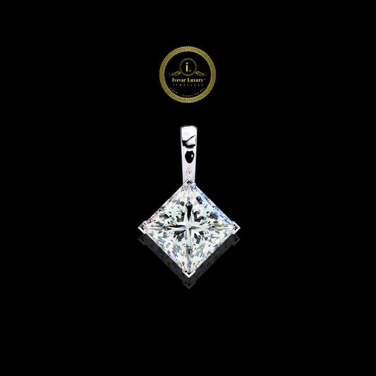Conscious Glamour Ethical Lab Diamond Halo Necklaces That Sparkle Guilt Free