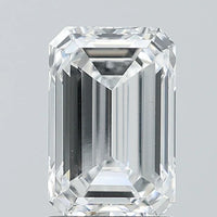 Dazzling Of 2.01 CT Emerald Shape D Color VS1 Clarity Moissanite Diamond For Her Voice