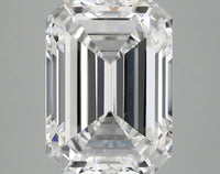 Shiny 5.01 CT Emerald Shape D Color VS1 Clarity Lab Grown Diamond For Kind Hours