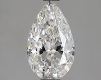 Elegant Of 1.02 CT Pear Shape E Color VS1 Clarity Lab grown Diamond For Gift Ring