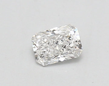 Trendy 0.38 CT Radiant Shape D Color SI1 Clarity Lab grown Diamond For Dear Time