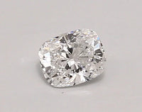Bright 0.41 CT Cushion Shape D Color VVS2 Clarity Moissanite Diamond For Engagement Ring