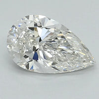 Sparkling 1.53 CT Pear Shape F Color VS2 Clarity Moissanite Diamond For That Touch