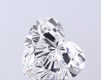 Latest Of 4.10 CT Heart Shape D Color VS1 Clarity Lab Grown Diamond For Cocktail Shine