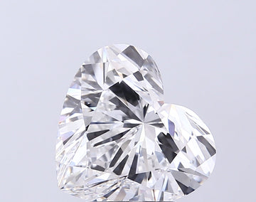 Latest Of 4.10 CT Heart Shape D Color VS1 Clarity Lab Grown Diamond For Cocktail Shine