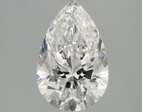 Prefect 1.59 CT Pear Shape E Color VS1 Clarity Lab grown Diamond For Gift Ring