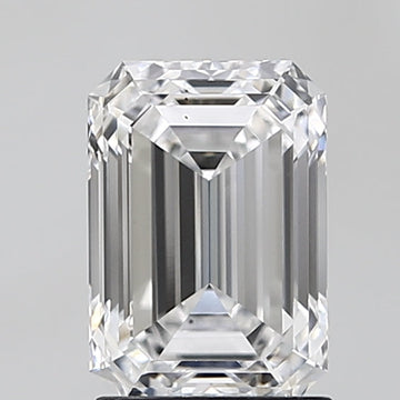 Excellent Of 2.09 CT Emerald Shape D Color VS1 Clarity Lab Grown Diamond For Special One