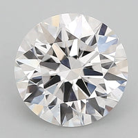 Minimalist 2.51 CT Round Shape D Color VS2 Clarity Moissanite Diamond For Anniversary Ring