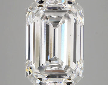 Top Quality 5.24 CT Emerald Shape D Color VS1 Clarity Moissanite Diamond For Custom Ring