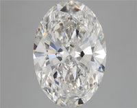 Timeless 5.25 CT Oval Shape F Color SI2 Clarity Lab grown Diamond For Anniversary Ring