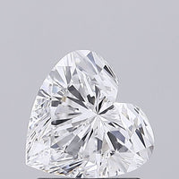 Latest Of 1.11 CT Heart Shape D Color VS1 Clarity Lab Grown Diamond For Soft Truth