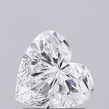 Latest Of 1.11 CT Heart Shape D Color VS1 Clarity Lab Grown Diamond For Soft Truth