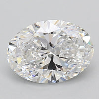 Minimalist 2.10 CT Oval Shape D Color VVS1 Clarity Lab grown Diamond For True Grace