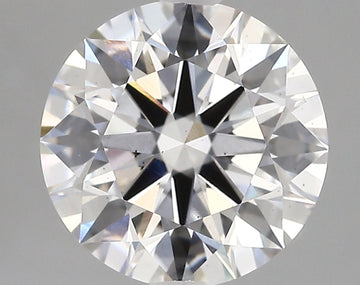 Brilliant 3.29 CT Round Shape D Color VS2 Clarity Moissanite Diamond For Anniversary Ring