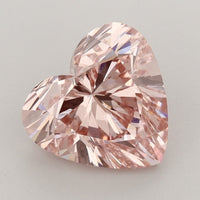 Sparkling 2.67 CT Heart Shape Fancy Intense Pink Color VVS2 Clarity Moissanite Diamond For Gift Ring