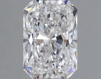 Elegant E Color SI1 Clarity 1.07 CT Radiant Shape Moissanite Diamond For Surprise Ring