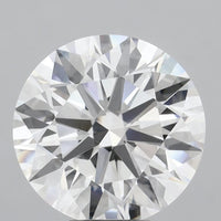 Top Quality 5.10 CT Round Shape E Color VVS2 Clarity Lab grown Diamond For Wedding Ring