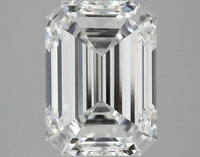 Stylish Of 3.08 CT Emerald Shape D Color VS1 Clarity Moissanite Diamond For Sweet Air