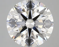 Stylish 5.08 CT Round Shape D Color VS2 Clarity Moissanite Diamond For Special One Ring