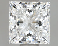 Stunning 1.21 CT Princess Shape E Color VS2 Clarity Lab grown Diamond For Wedding Ring