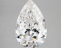 Latest 3.73 CT Pear Shape D Color VS1 Clarity Moissanite Diamond For Cocktail Ring