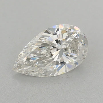 Bright 0.56 CT Pear Shape F Color VVS2 Clarity Moissanite Diamond For New Dawn