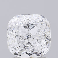 Shiny Cushion Shape D Color 1.55 CT VS1 Clarity Moissanite Diamond For Engagement Ring