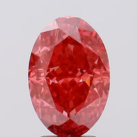 Dazzling Of 4.02 CT Oval Shape Fancy Vivid Pink Color VS2 Clarity Lab Grown Diamond For Bright Echo