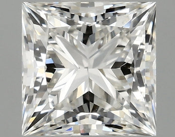 Brilliant VS2 Clarity 1.07 CT Princess Shape H Color Moissanite Diamond For Wedding Ring