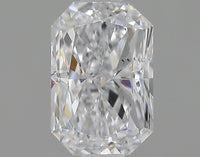 Give 0.90 CT Radiant Shape D Color SI1 Clarity Lab grown Diamond For Custom Ring