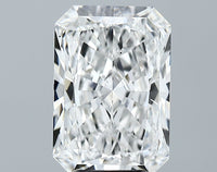 Shiny 4.42 CT Radiant Shape E Color SI1 Clarity Lab grown Diamond For That Day