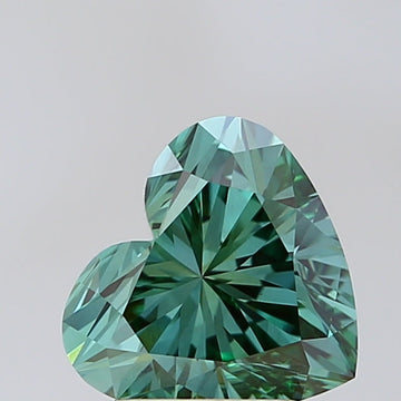 Brilliant 2.09 CT Heart Shape Fancy Vivid Green Color VVS2 Clarity Moissanite Diamond For Surprise Ring