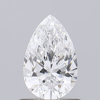 Perfect 0.70 CT Pear Shape D Color SI1 Clarity Lab Grown Diamond For the Long After