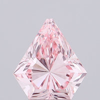 Minimalist 2.08 CT Antique Shape Fancy Intense Pink Color VS1 Clarity Moissanite Diamond For Surprise Ring